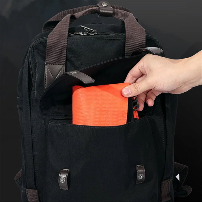 GOLOVEJOY HX39 Winter Outdoor Snow Boot Gaiters Breathable Waterproof Ankle Leg Guard for Hiking Hunting Skiing - Orange-L - 5
