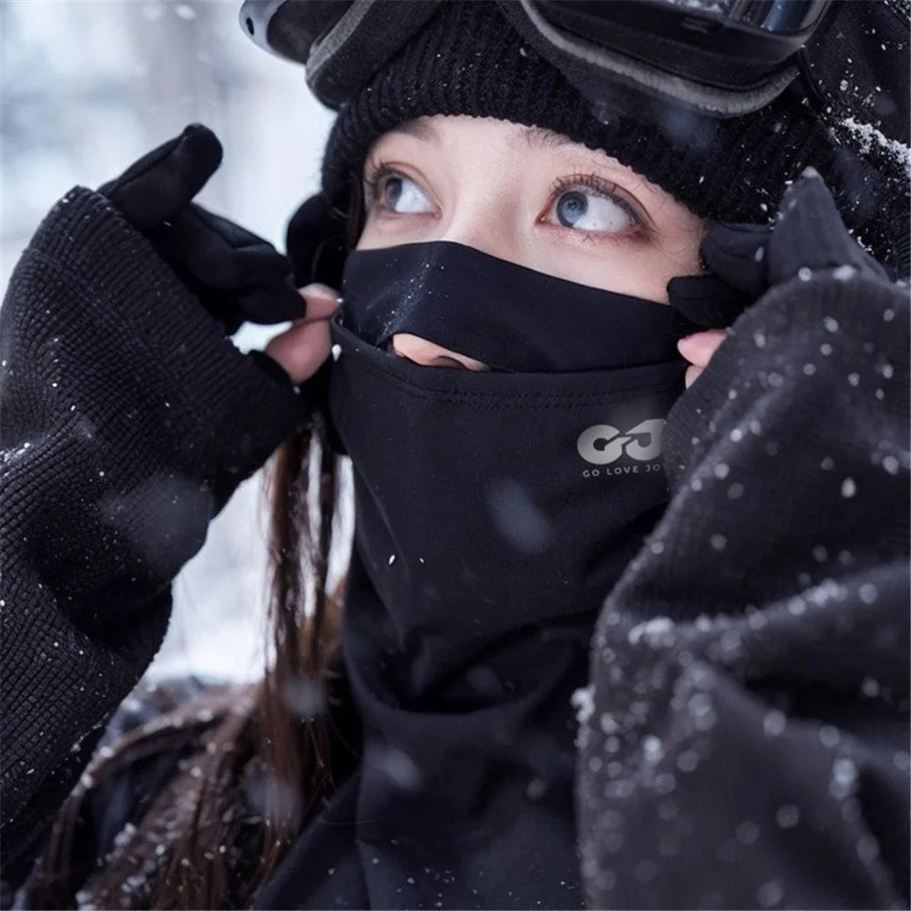 GOLOVEJOY DTJ52 Dual Opening Winter Ski Face Mask Quick-Dry Windproof Warm Headgear for Outdoor Cycling - 6
