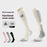 GOLOVEJOY DWZ09 Autumn Winter Keep Warm Sports Socks High Tube Compression Ski Socks - White / Size 35-39 - 7