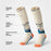 GOLOVEJOY DRWZ08 Middle Tube Ski Socks for Children Autumn Winter Compression Sports Socks - White / Size 34-38 - 6