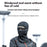 ROCKBROS Outdoor Cycling Windproof Face Mask Winter Thermal Balaclava Helmet Liner Cap - Black - 3