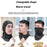 ROCKBROS Outdoor Cycling Windproof Face Mask Winter Thermal Balaclava Helmet Liner Cap - Black - 7