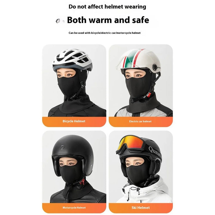 ROCKBROS 13230051 / YPP106 Winter Motorcycle Cycling Headgear Mask Outdoor Warm Face Neck Cover - 4