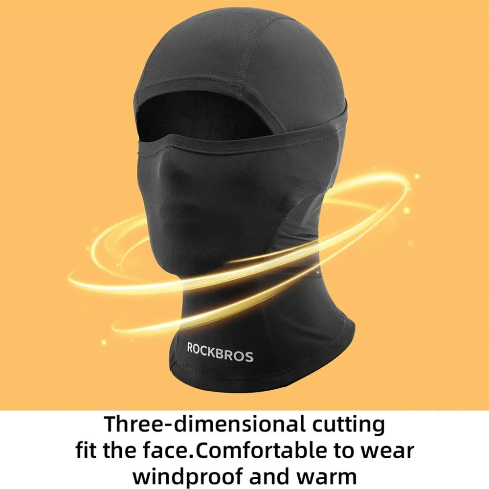 ROCKBROS 13230040 / YPP105 Kids Winter Cycling Skiing Headwear Head Balaclava Warm Face Neck Cover - S - 3