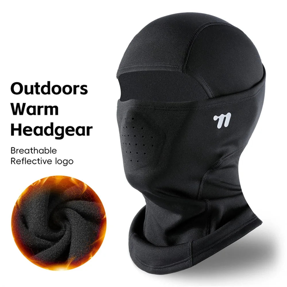WEST BIKING YP0201447 Warm Mask Bike Cycling Hood Face Cover Outdoor Windproof Elastic Velvet Headwear - 2
