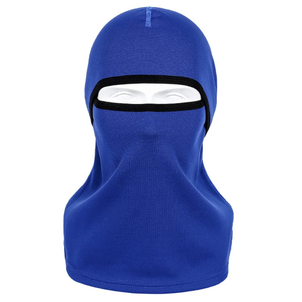 Winter Warm Balaclava Mask Bike Motorcycle Face Neck Cover Windproof Headwear - Sapphire - 1