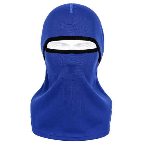 Winter Warm Balaclava Mask Bike Motorcycle Face Neck Cover Windproof Headwear - Sapphire - 1
