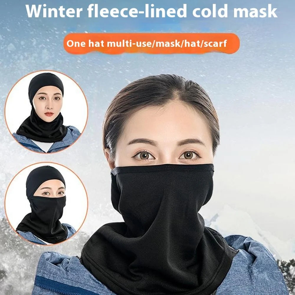 Winter Warm Balaclava Mask Bike Motorcycle Face Neck Cover Windproof Headwear - Sapphire - 4