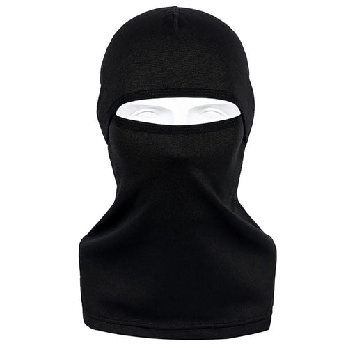 Autumn Winter Warm Balaclava Windproof Full Face Cover Mask for Cycling Hiking - Black - 1