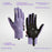 GOLOVEJOY DB74 Winter Outdoor Sports Fleece Lined Gloves Non Slip Touch Screen Mittens Size S - Black - 7