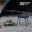 SHINETRIP A512 Outdoor Camping Folding Table Multipurpose Two Heights Portable Desk - Black - 2
