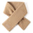 GOLOVEJOY DWJ56 82cm Winter Outdoor Retro Thermal Fleece Embroidered Scarf Windproof Neck Warmer - Camel - 1