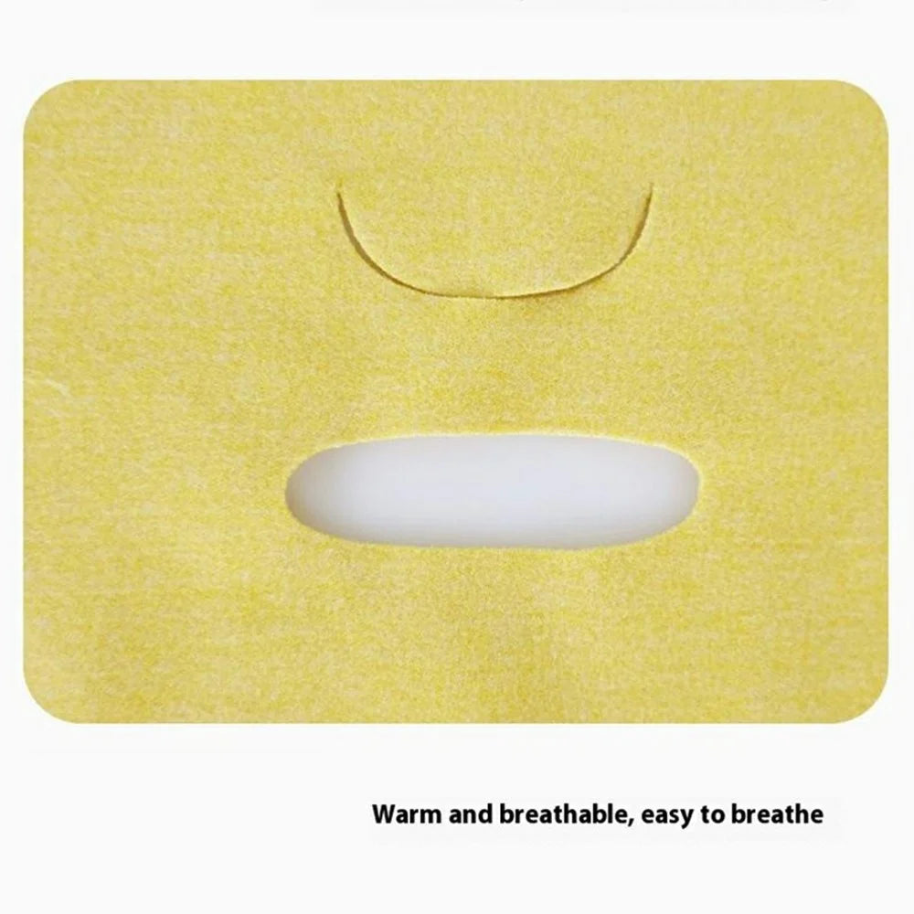 Winter Thermal Fleece Face Mask for Cycling Riding Solid Color Breathable Face Cover - Black - 2