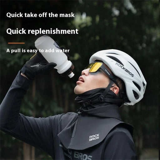 ROCKBROS 13240015 YPP108 Cycling Balaclava Motorcycle Ski Face Mask Double Layer Windproof Warm Neck Cover - 2