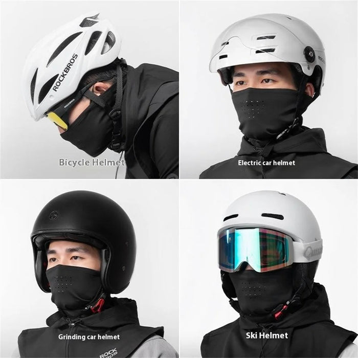 ROCKBROS 13240015 YPP108 Cycling Balaclava Motorcycle Ski Face Mask Double Layer Windproof Warm Neck Cover - 5
