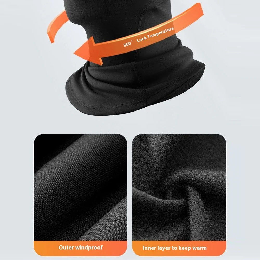 ROCKBROS 13240016 LF71241 Winter Cycling Ski Balaclava Full Face Windproof Fleece Mask Neck Warmer - 3