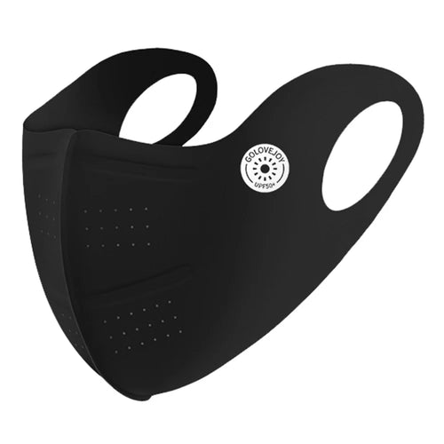 GOLOVEJOY XKZ58 Small Size Breathable Face Mask UV Protection Eye Corner Shield Summer Mask - Black - 1