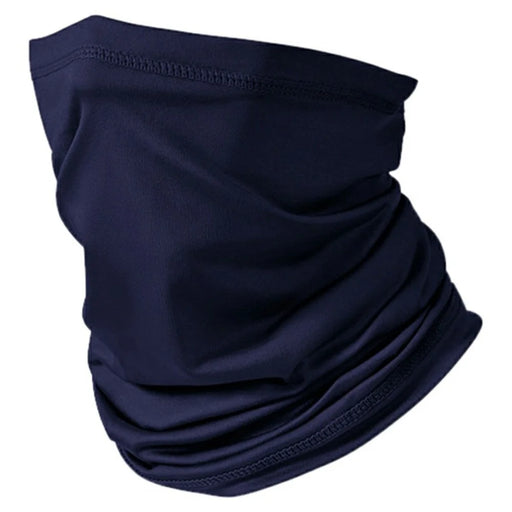 GOLOVEJOY XTJ141 Summer Cycling Full Cover Face Mask Outdoor UV Protection Neck Gaiter for Men Women - Navy Blue - 1