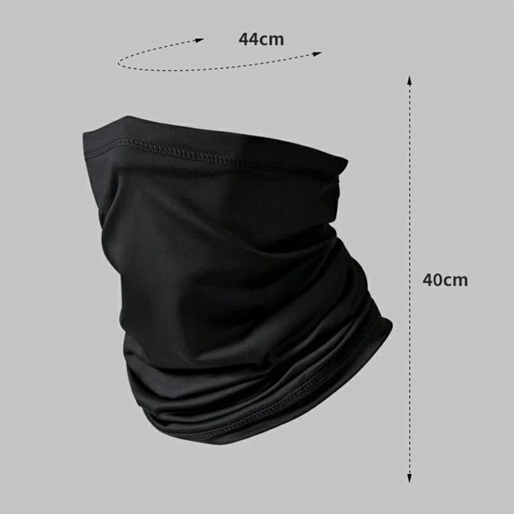 GOLOVEJOY XTJ141 Summer Cycling Full Cover Face Mask Outdoor UV Protection Neck Gaiter for Men Women - Navy Blue - 6