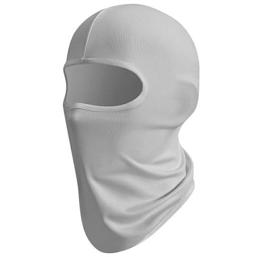 GOLOVEJOY XTJ142 Outdoor Cycling Face Mask UV Protection Motorcycle Balaclava Sweat Wicking Neck Gaiter - Light Grey - 1