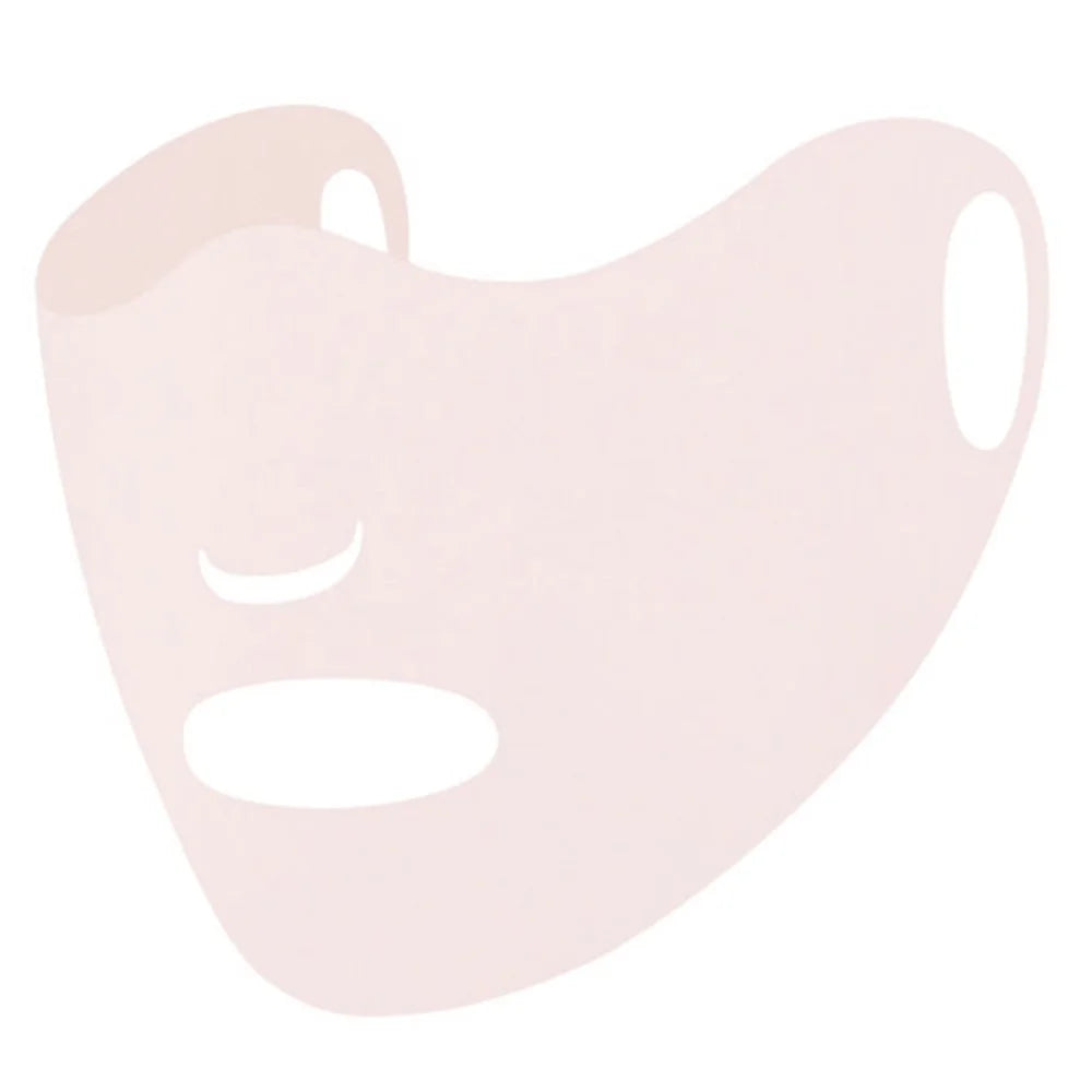 JLBSKZ 3D Face Mask Summer Sun Protection Breathable Ice Silk Face Cover for Outdoor Activities - Pink - 1