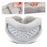 022 Hollow Neck Support Pillow Cervical Collar Memory Foam Cushion for Pain Relief Injury Recovery - Grey - 6