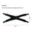 GOUNOD HJ126 1Pc Sports Knee Strap Shock Absorbing Patella Support for Running / Basketball / Fitness - Black - 6
