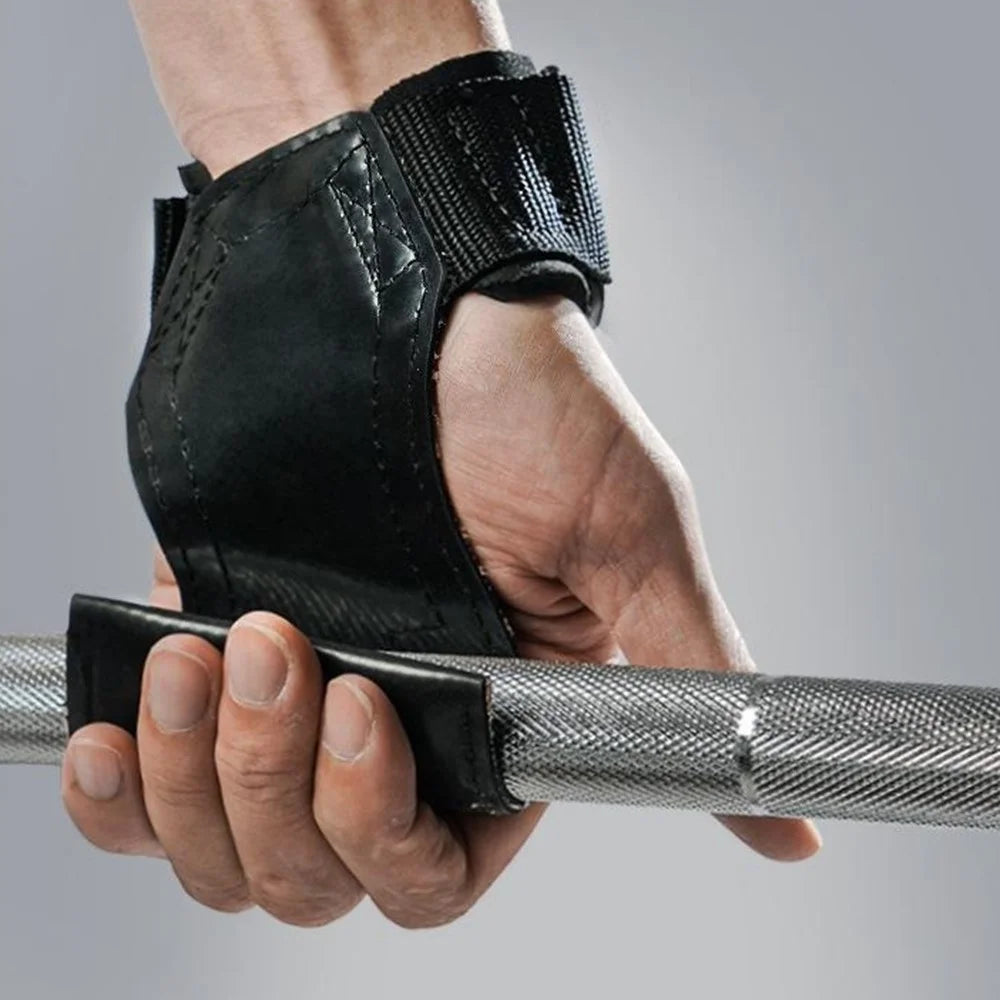GOUNOD GL061 1 Pair Rubber Palm Grips Fitness Hand Protector Weightlifting Anti Slip Wrist Support - 7