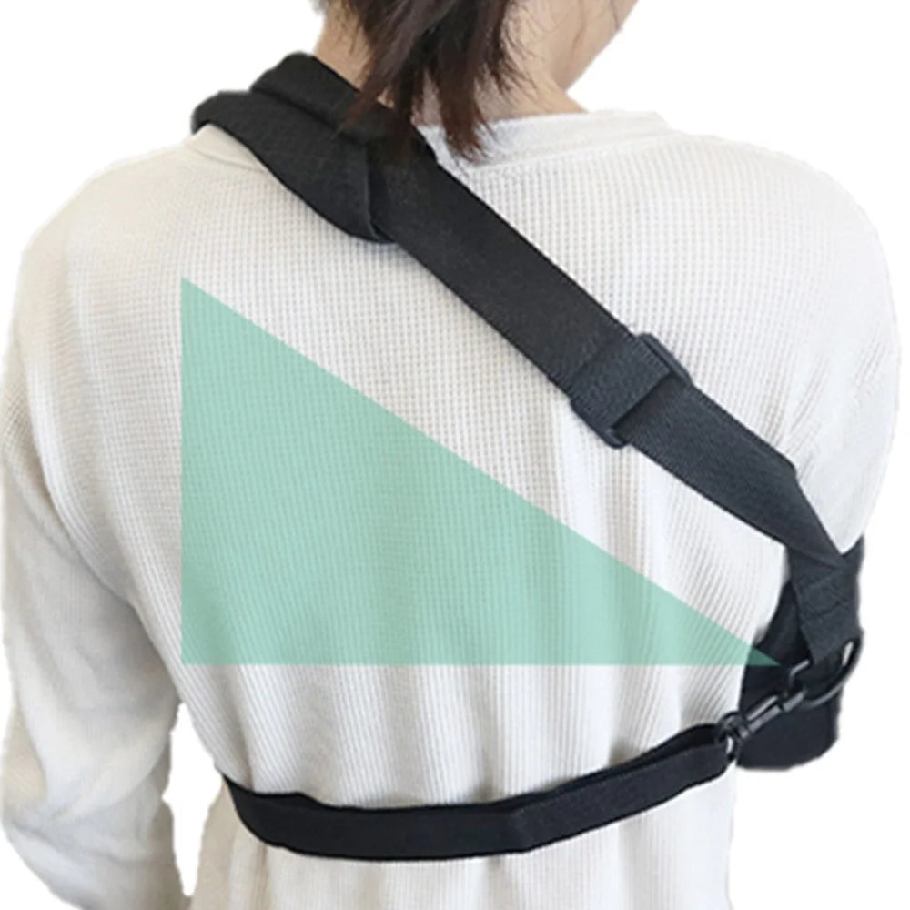 YF-JS025 Arm Sling for Joint Dislocation Shoulder Elbow Bone Fixation Breathable Anti Chafing Fracture Support Brace - M - 3