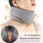 Neck Support Brace Cervical Collar Foam Cushion Lightweight Comfortable for Travel / Home - Grey - 6
