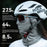 ROCKBROS 11250013 YDWB005 11250013001 Tencel Wool Neck Gaiter Face Mask Tube Scarf Windproof Balaclava for Cycling Hiking Outdoor Sports - Light Gray - 2