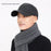 Winter Thermal Wool Baseball Cap for Middle-Aged and Elderly Peaked Hat with Foldable Earflaps - 5
