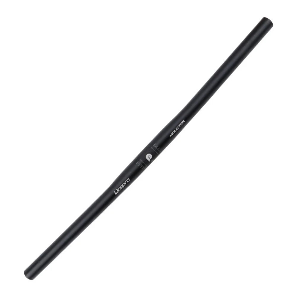 LITEPRO Monster 25.4x580mm Aluminum Alloy Bike Bicycle Ultra-light Straight Handlebar - Black - 1