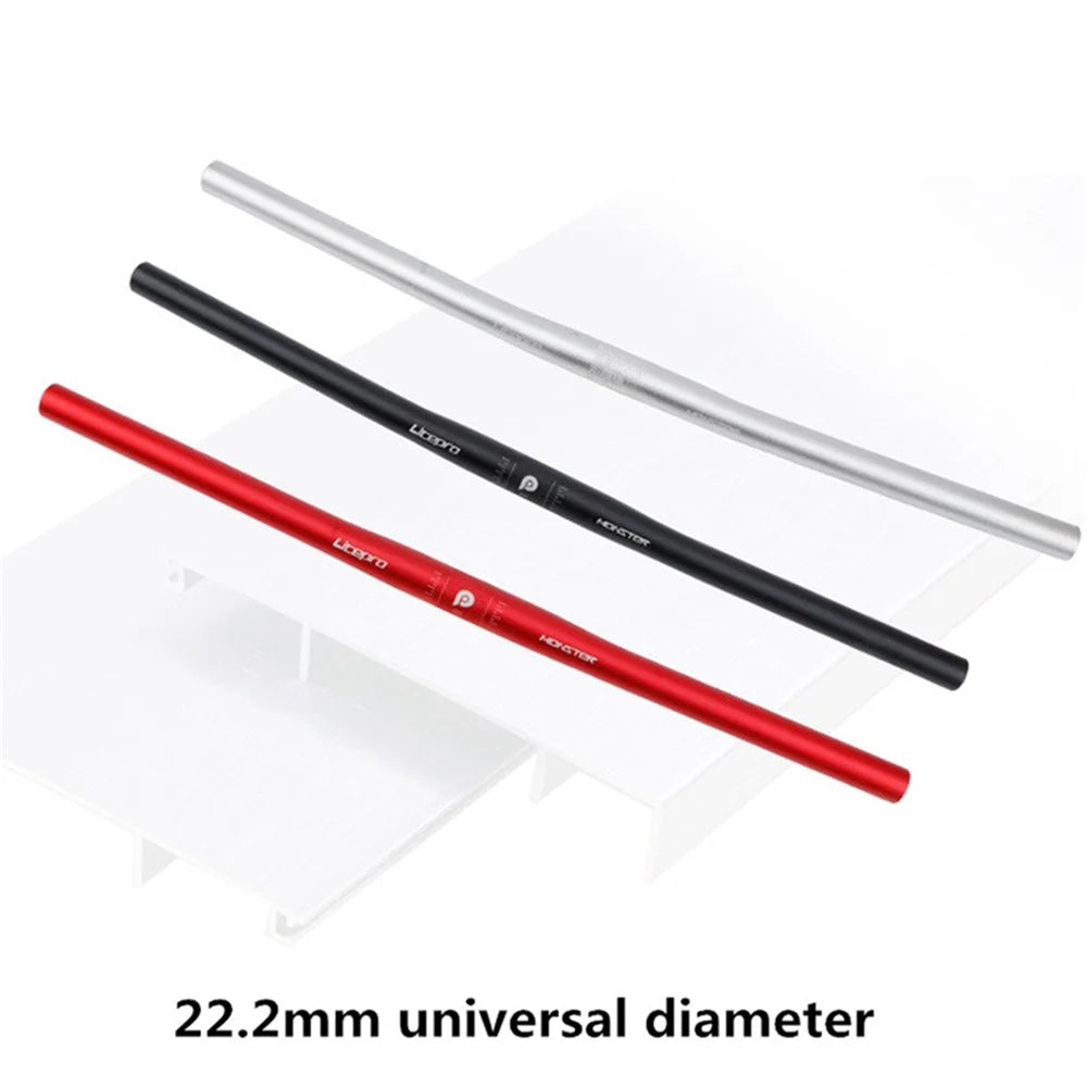 LITEPRO Monster 25.4x580mm Aluminum Alloy Bike Bicycle Ultra-light Straight Handlebar - Black - 3