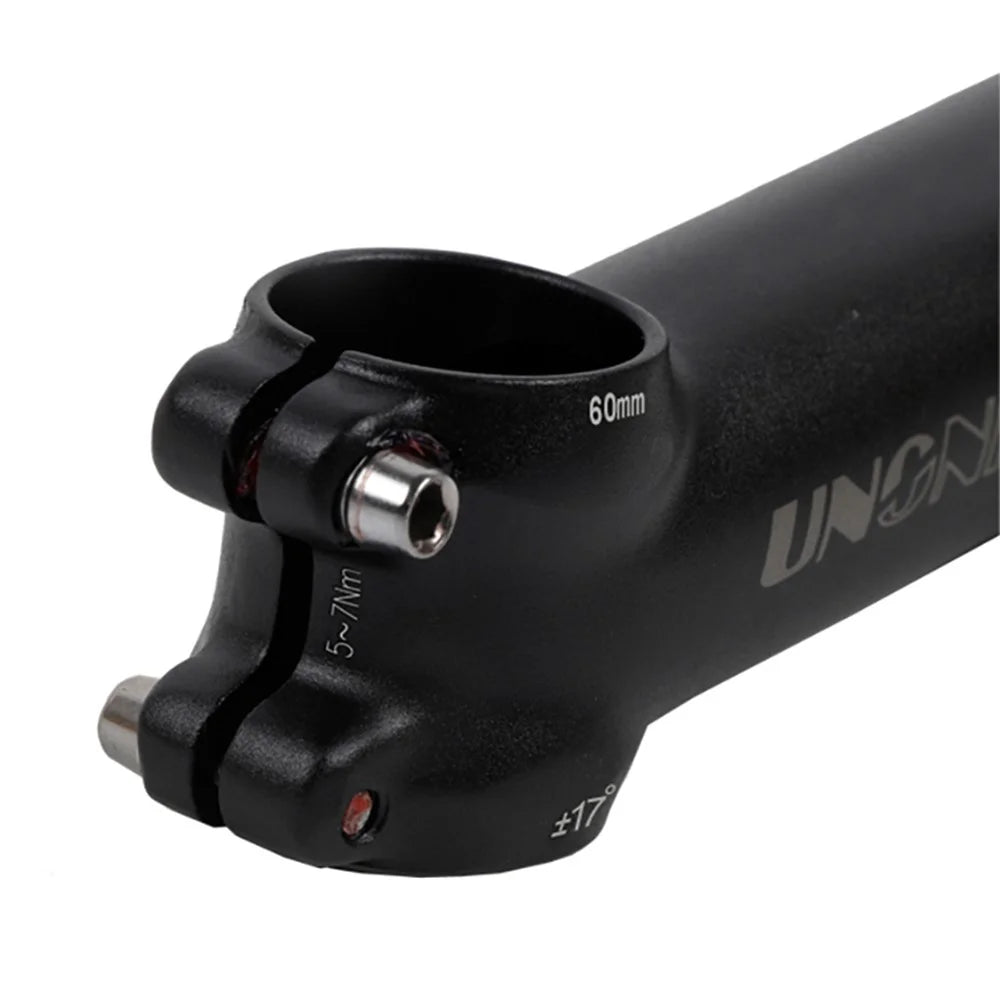 UNO 60mm 17 Degree Bike Stem Light Weight Bicycle Handlebar Stem for Mountain Bike Road Bike BMX MTB - 7