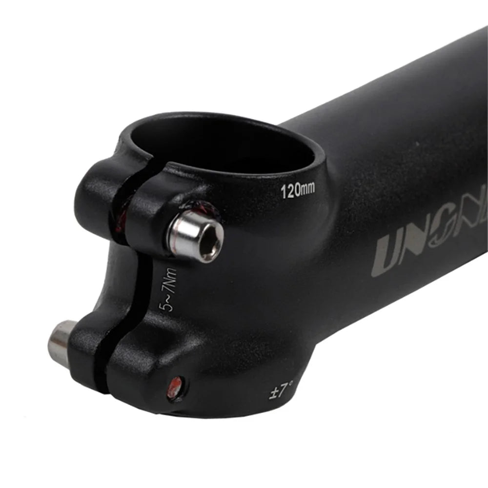 UNO 120mm 7 Degree Matte Aluminum Alloy Bike Stem Mountain Bike Handlebar Stem - 7