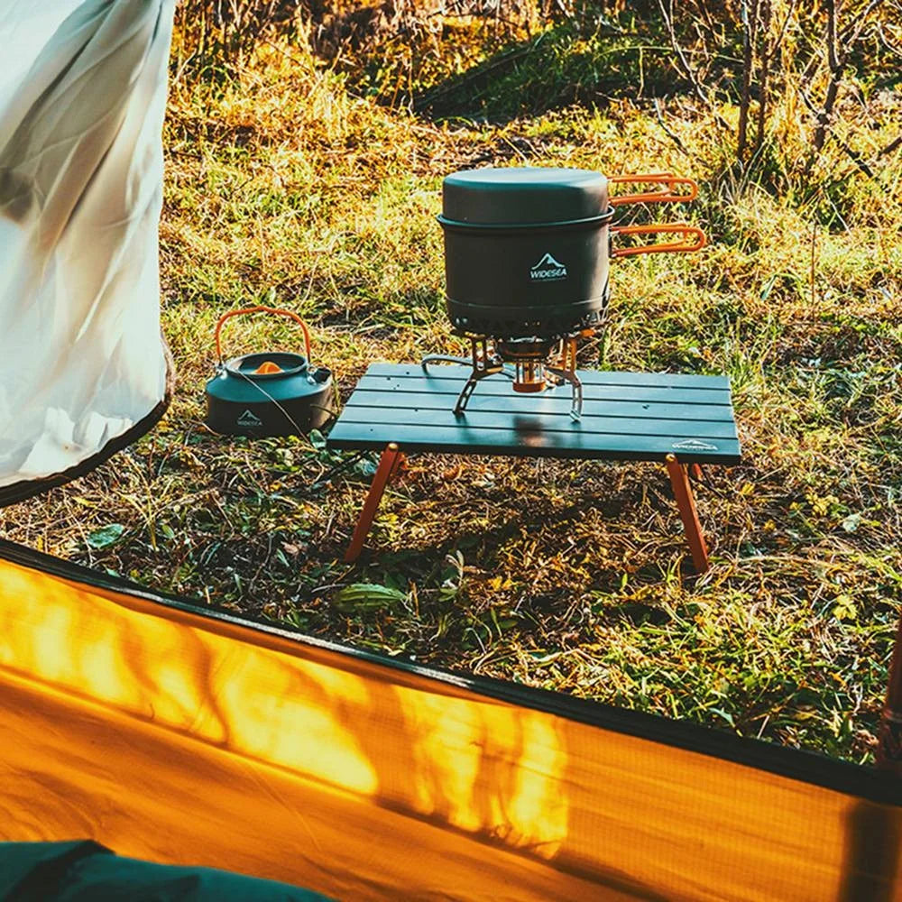 WIDESEA WSTB-001 Camping Mini Table Portable Folding Table for Outdoor Picnic Barbecue Tours Tableware Ultra Light Computer Bed Desk - 3