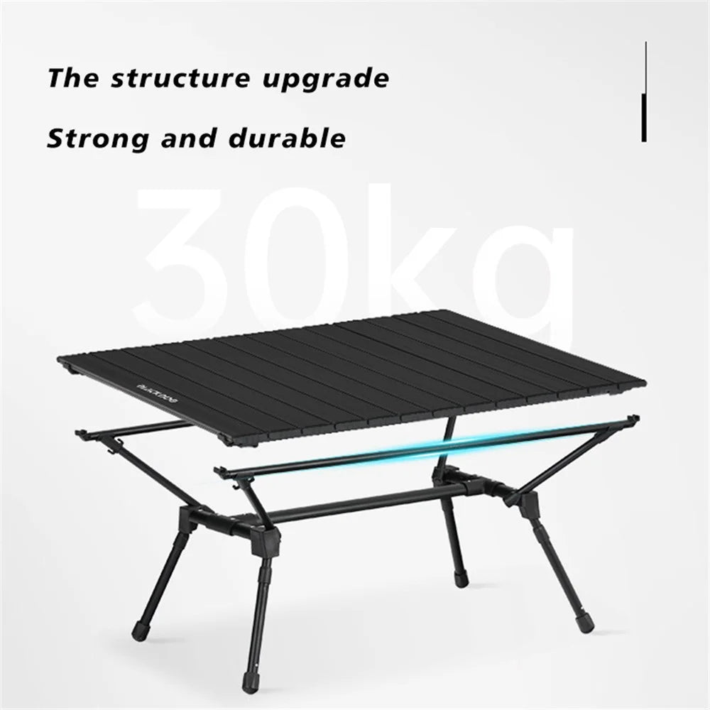 BLACKDOG BD-ZZ003 Portable Camping Table Folding Aluminum Alloy Desk Easy to Carry for Outdoor Picnic BBQ Beach Hiking - 5