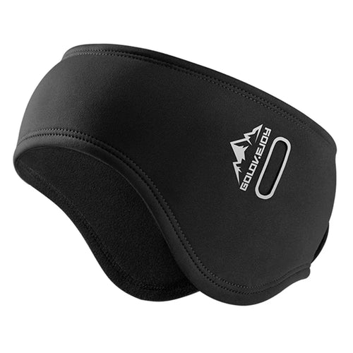 GOLOVEJOY DEZ39 Winter Earmuffs Outdoor Sports Windproof Thicken Ear Protection Headband - Black - 1