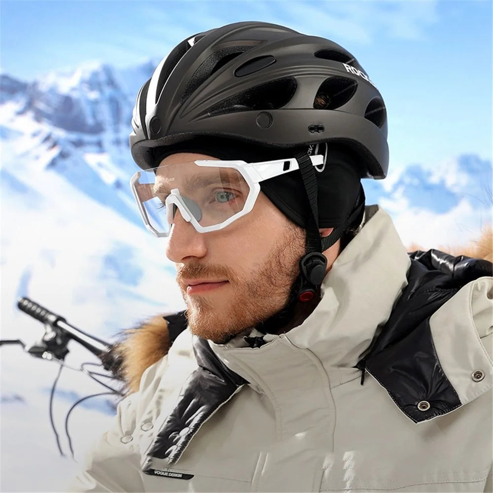 GOLOVEJOY DEZ39 Winter Earmuffs Outdoor Sports Windproof Thicken Ear Protection Headband - Black - 4
