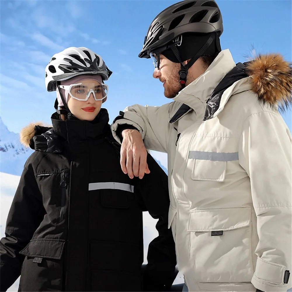 GOLOVEJOY DEZ39 Winter Earmuffs Outdoor Sports Windproof Thicken Ear Protection Headband - Black - 5