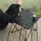 SHINETRIP A292-G0M Portable Foldable Table Outdoor Camping Picnic Aluminum Alloy Table Desk, Size M - Black - 5
