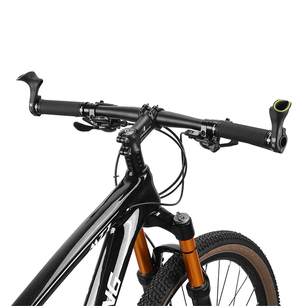 WEST BIKING YP0804067 1Pair Lightweight Mountain Bike Bar Ends MTB Fluorescent Hand Grip for Joint, Muscle Pain Prevention - 7