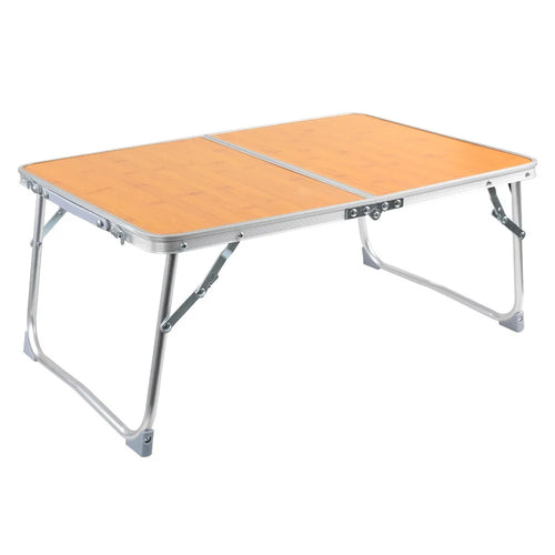 AOTU AT6771 Outdoor Camping Picnic Portable Folding Table MDF Board + Aluminum Alloy Small Table - 1