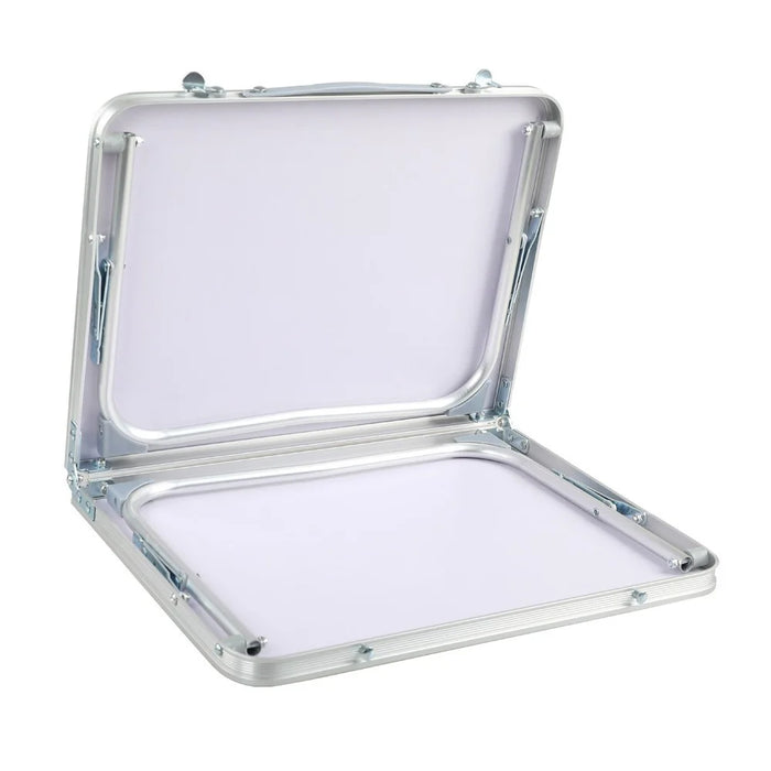 AOTU AT6771 Outdoor Camping Picnic Portable Folding Table MDF Board + Aluminum Alloy Small Table - 3
