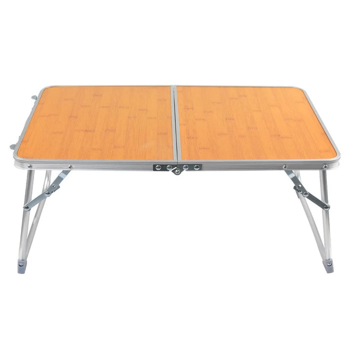 AOTU AT6771 Outdoor Camping Picnic Portable Folding Table MDF Board + Aluminum Alloy Small Table - 6