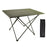 HALIN 68.5x45.5x46.5cm Outdoor Picnic BBQ Folding Table Aluminum Alloy Portable Folding Desk Table, Size L - Green - 1