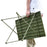HALIN 68.5x45.5x46.5cm Outdoor Picnic BBQ Folding Table Aluminum Alloy Portable Folding Desk Table, Size L - Green - 3
