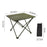 HALIN 39.5x34x32.5cm Folding Table Aluminum Alloy Desk Table for Outdoor Camping BBQ, Size S - Green - 7