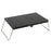 HALIN Aluminum Alloy Mini Folding Table Outdoor Camping Picnic BBQ Portable Table - Black - 1